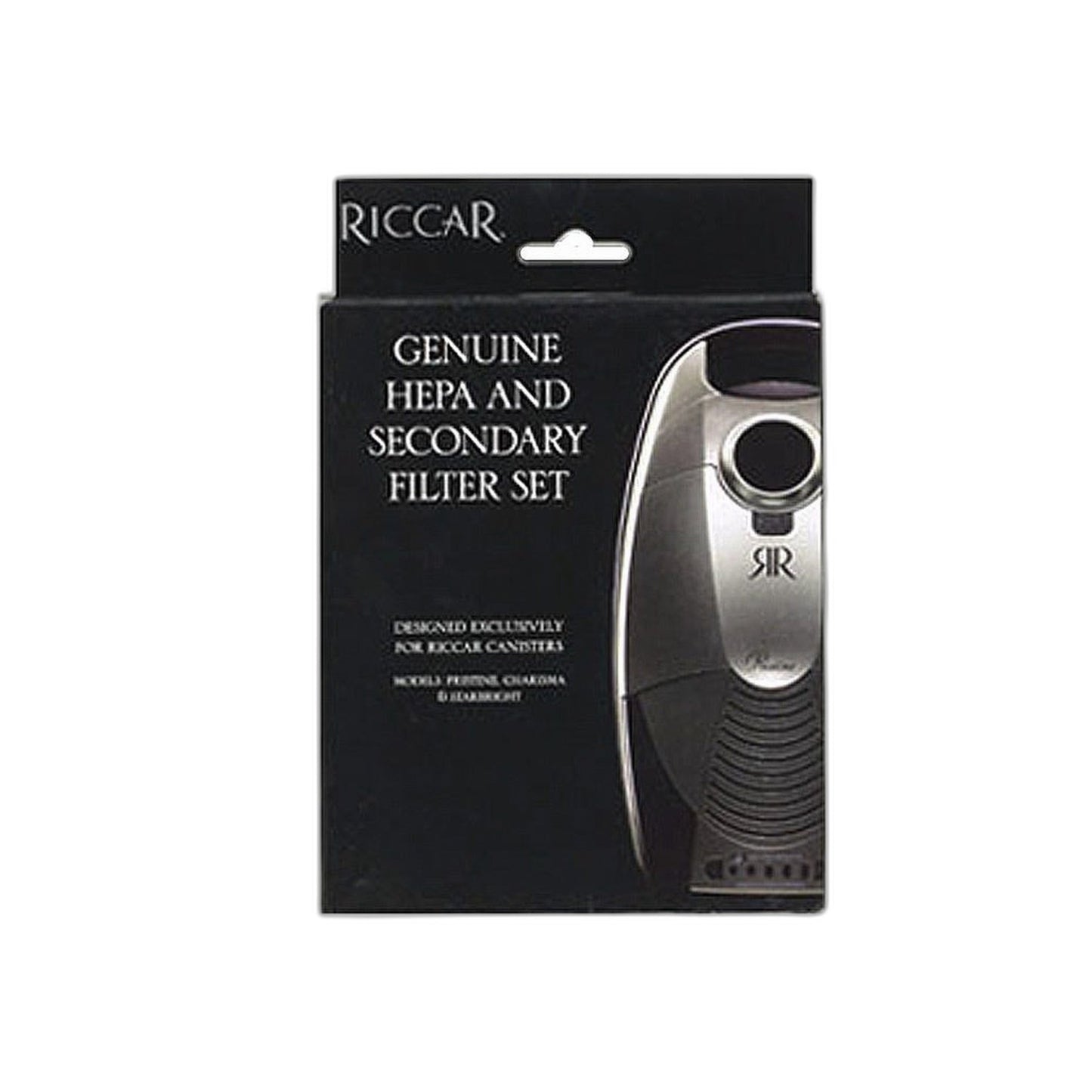 Riccar HEPA and Secondary Filter Set for Pristine, Charisma and Starbright Canisters