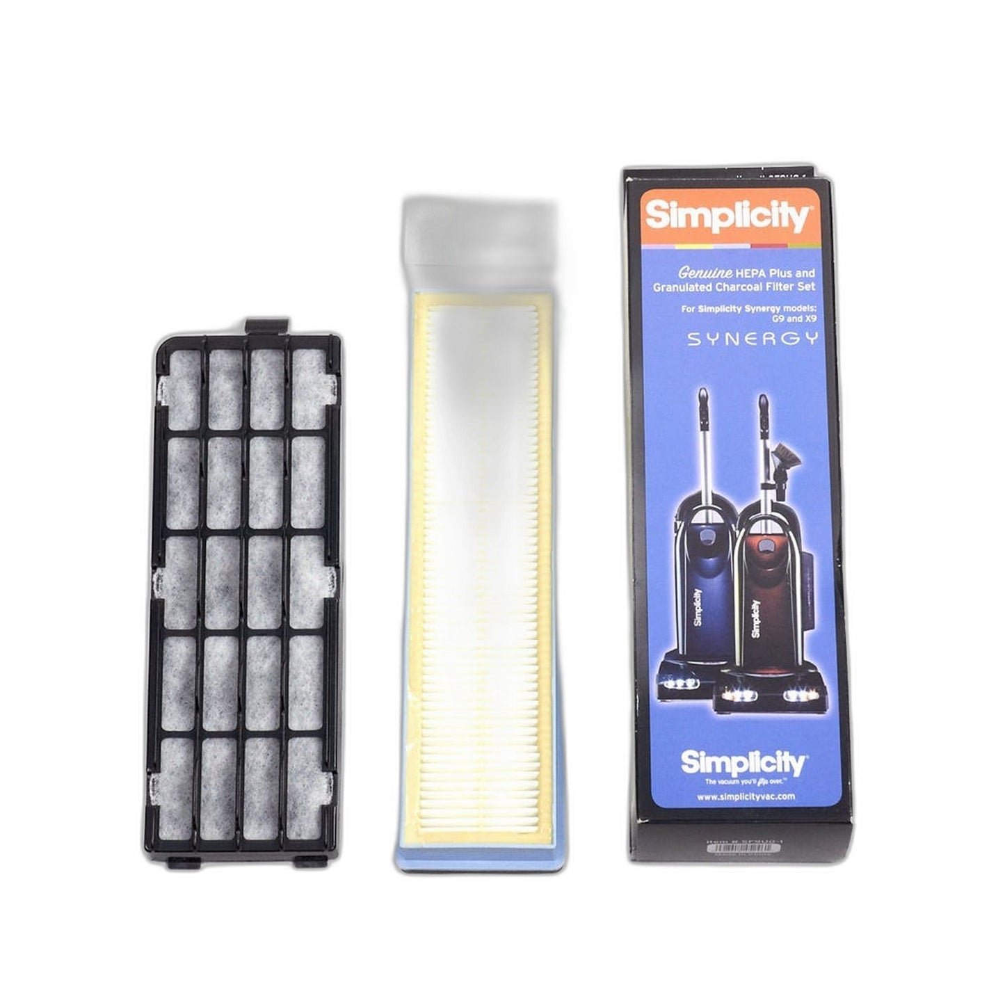 Simplicity Synergy G9 HEPA Plus and Granulated Charcoal Filter Set