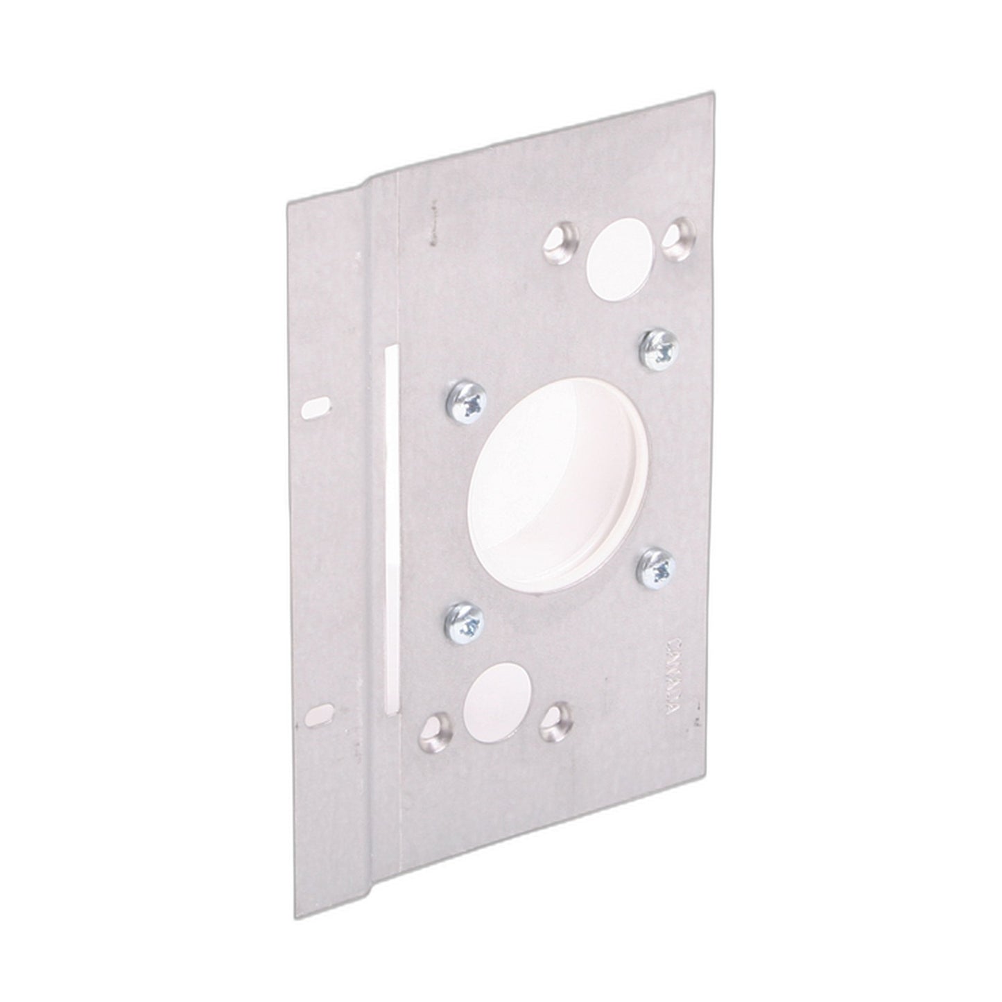 Metal Mounting Bracket with Spigot for Central Vacuum Inlets