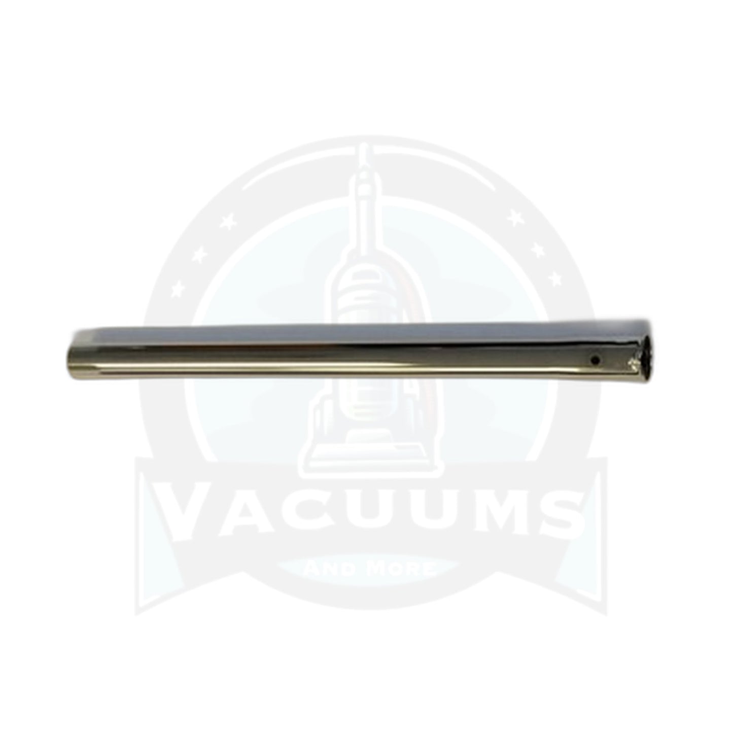 19" Chrome Vacuum Wand, Button-Lock Top, Friction-Fit Bottom