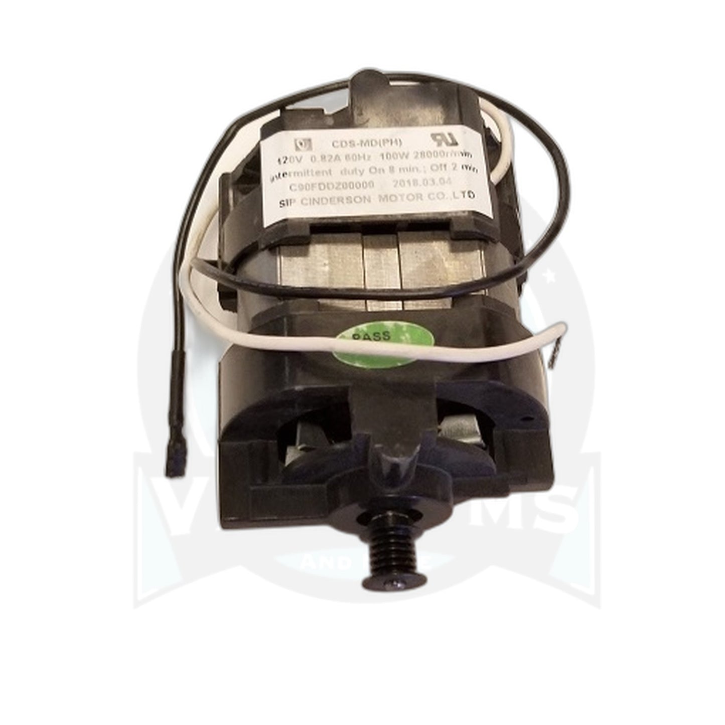 Kenmore / Panasonic MC-V9658 Power Nozzle Motor, 2-Wire Serpentine