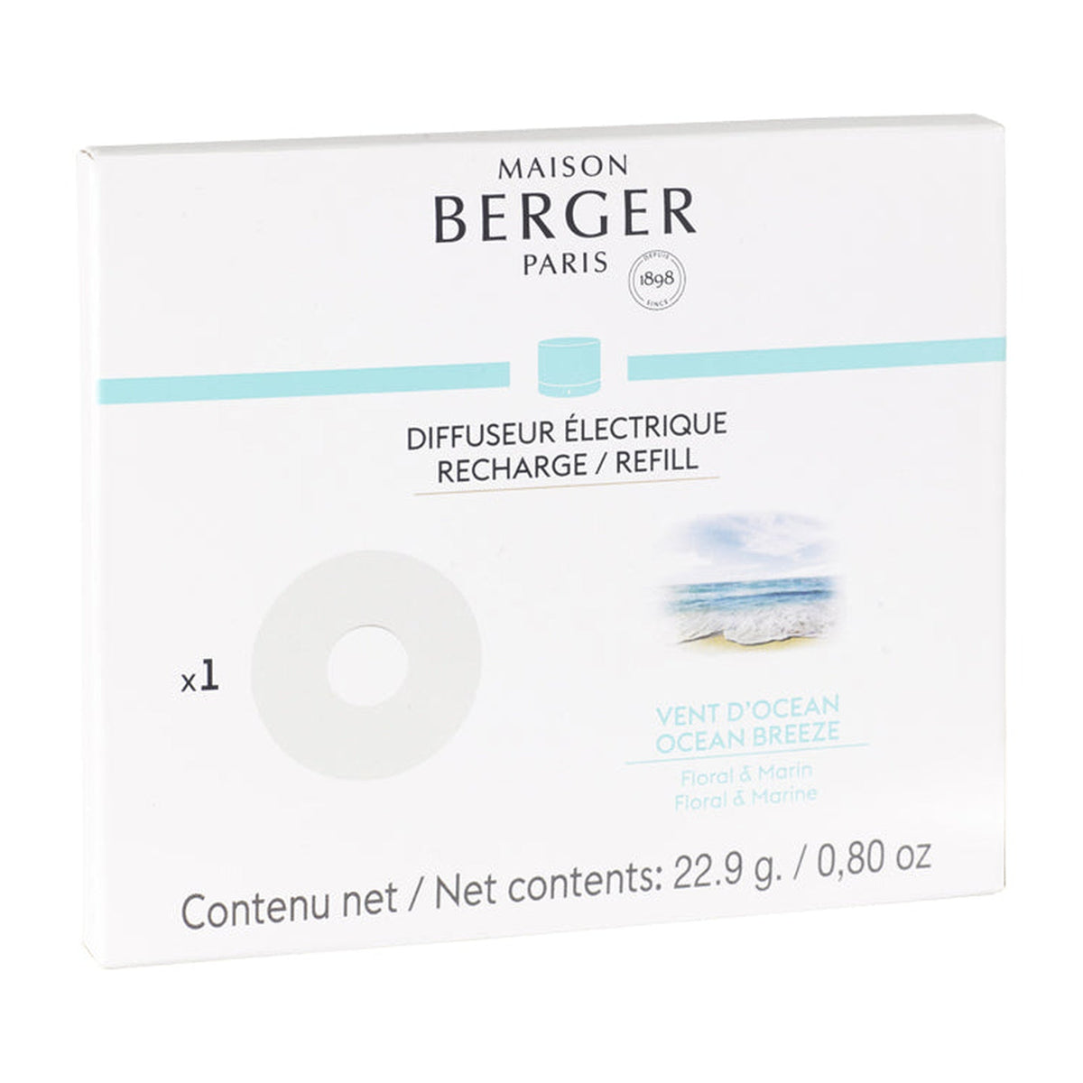 Maison Berger Ocean Breeze – Nomad Diffuser Refill