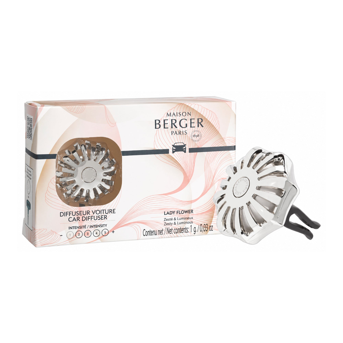 Maison Berger Corali Car Diffuser Kit – Lady Flower
