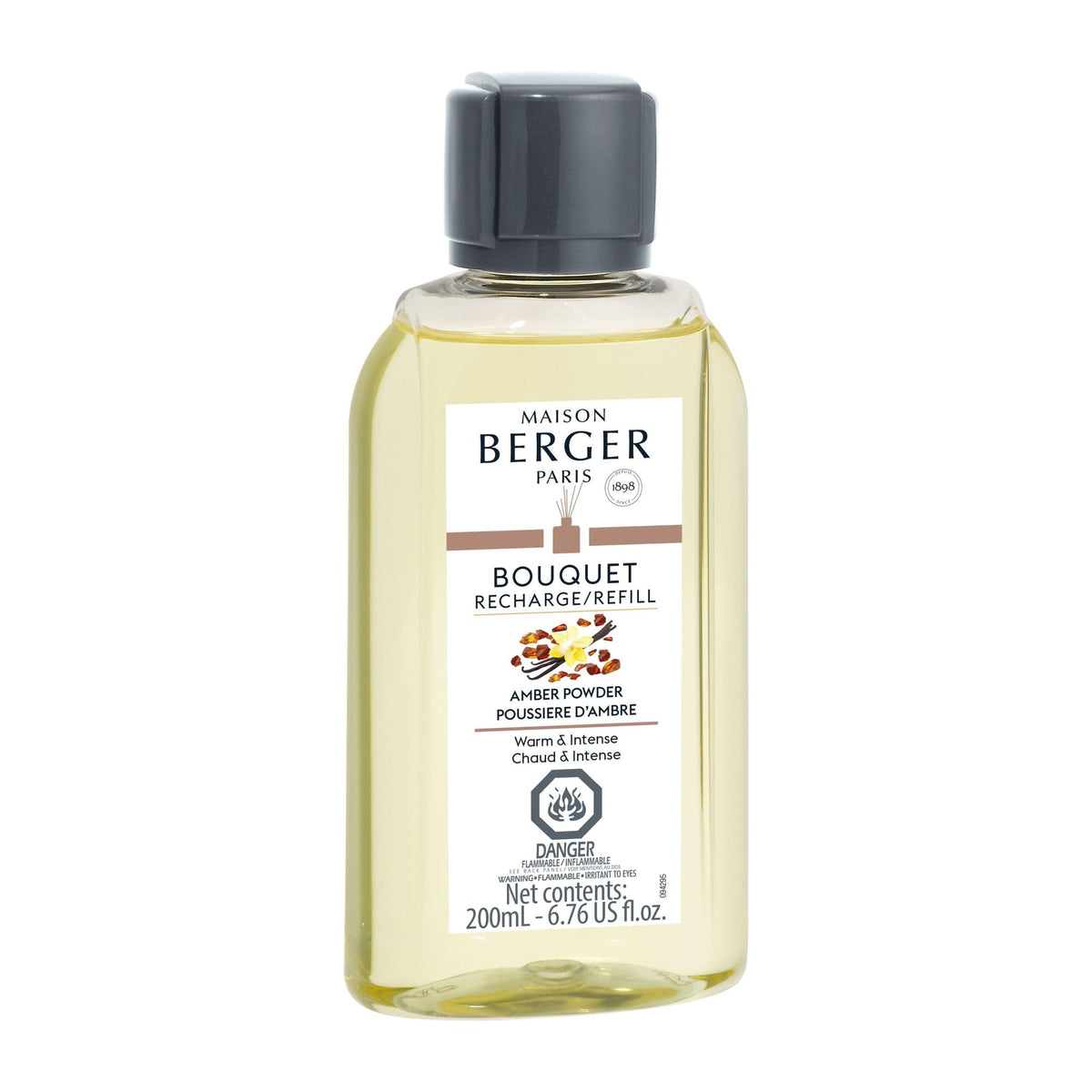 Maison Berger Amber Powder Reed Diffuser Refill – 200 mL