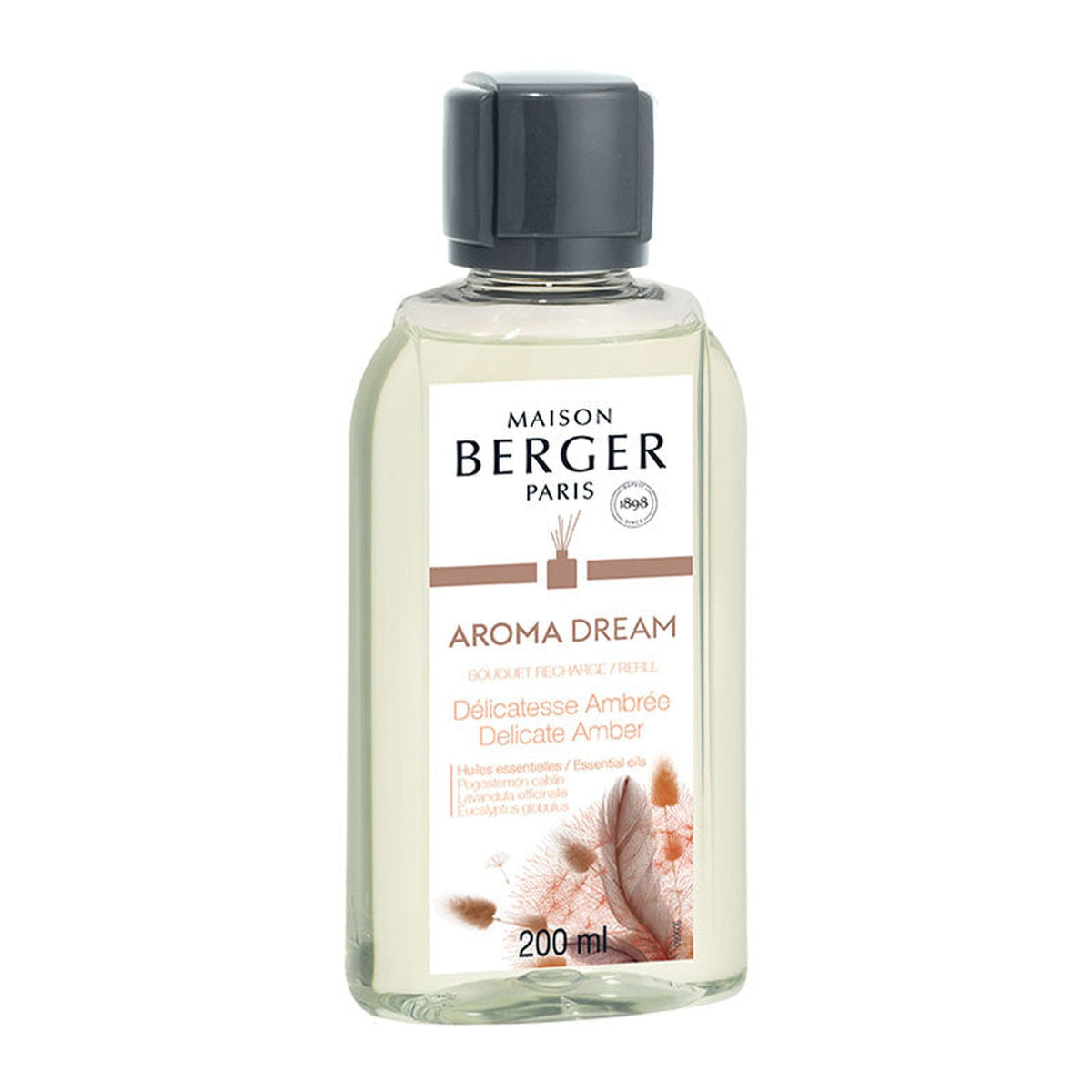 Maison Berger AROMA DREAM : Delicate Amber Reed Diffuser Refill – 200 mL