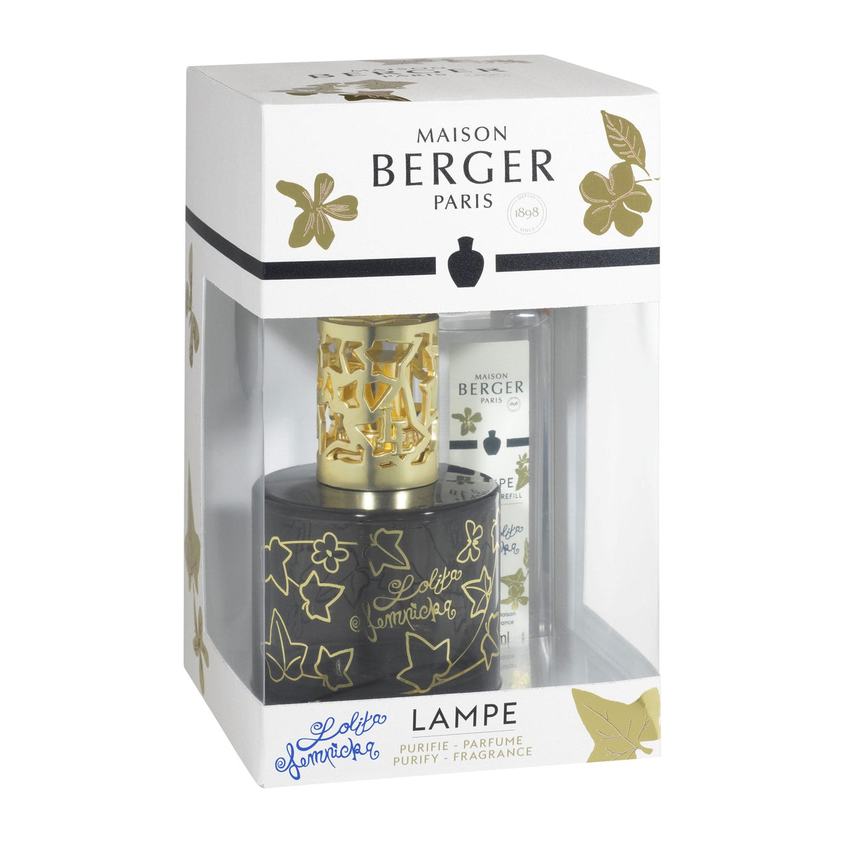 Maison Berger Lolita Lempicka Lamp Gift Set—Black