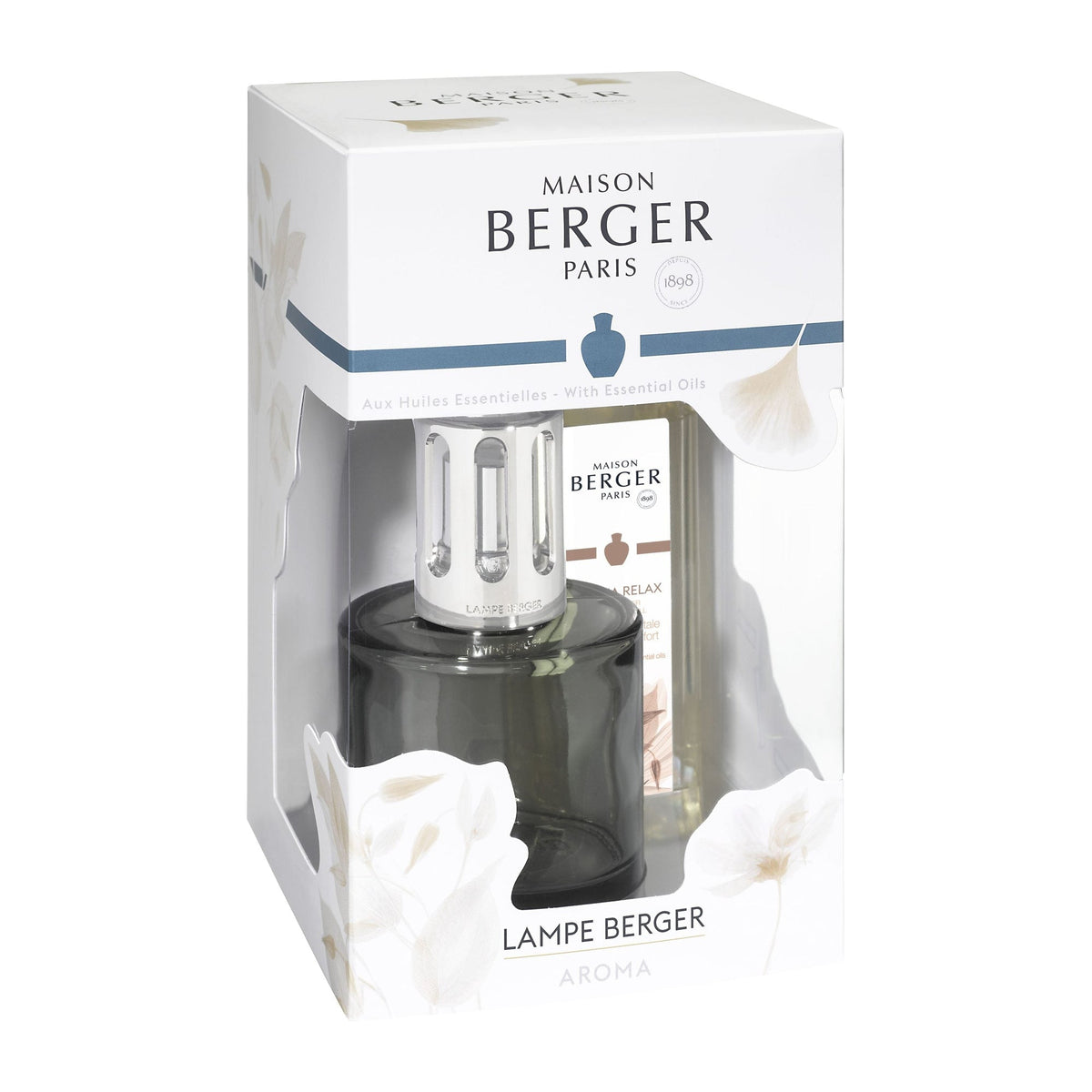 Maison Berger Aroma Relax - Moss Green+ 250ml Relax – Lamp Gift Set