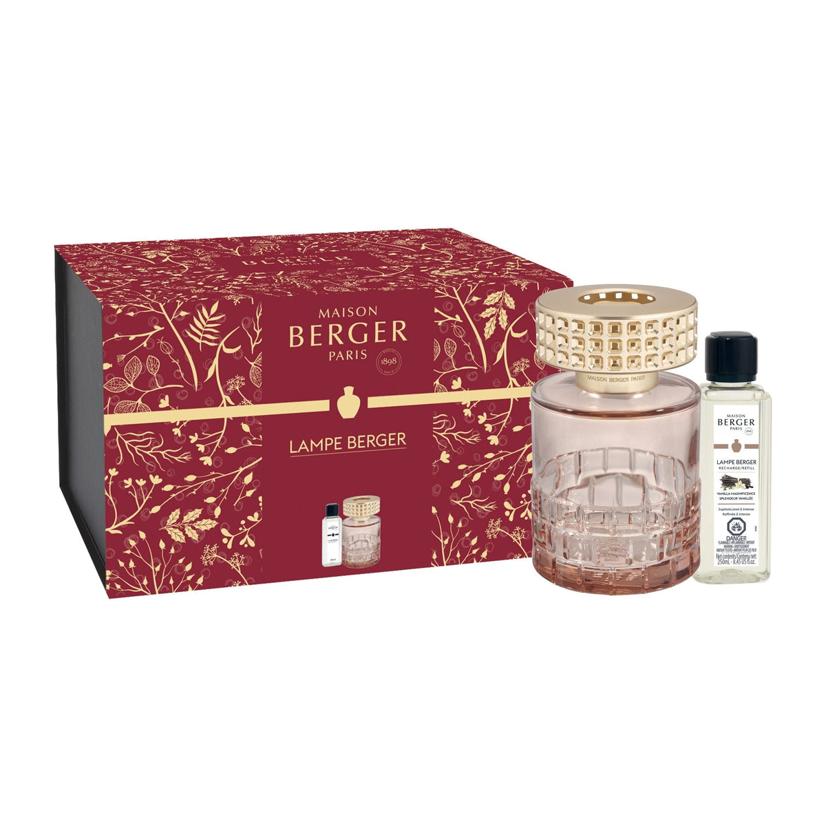Maison Berger Celebration Beige + 250 ml Vanilla Magnificence – Lamp Gift Set