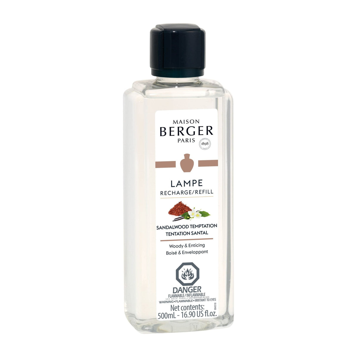 Maison Berger Sandalwood Temptation Lamp Refill – 500 mL