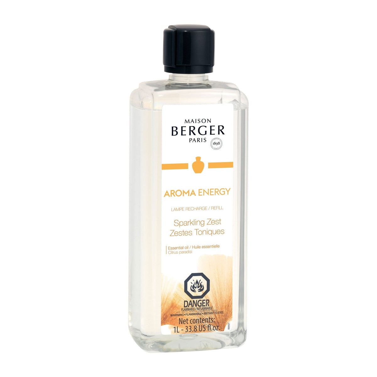 Maison Berger AROMA ENERGY : Sparkling Zest Lamp Refill – 1 L