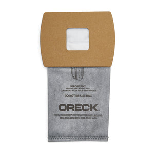 Oreck Buster B Charcoal Bags & Filter, 12-Pack (AK14312) — representative bag