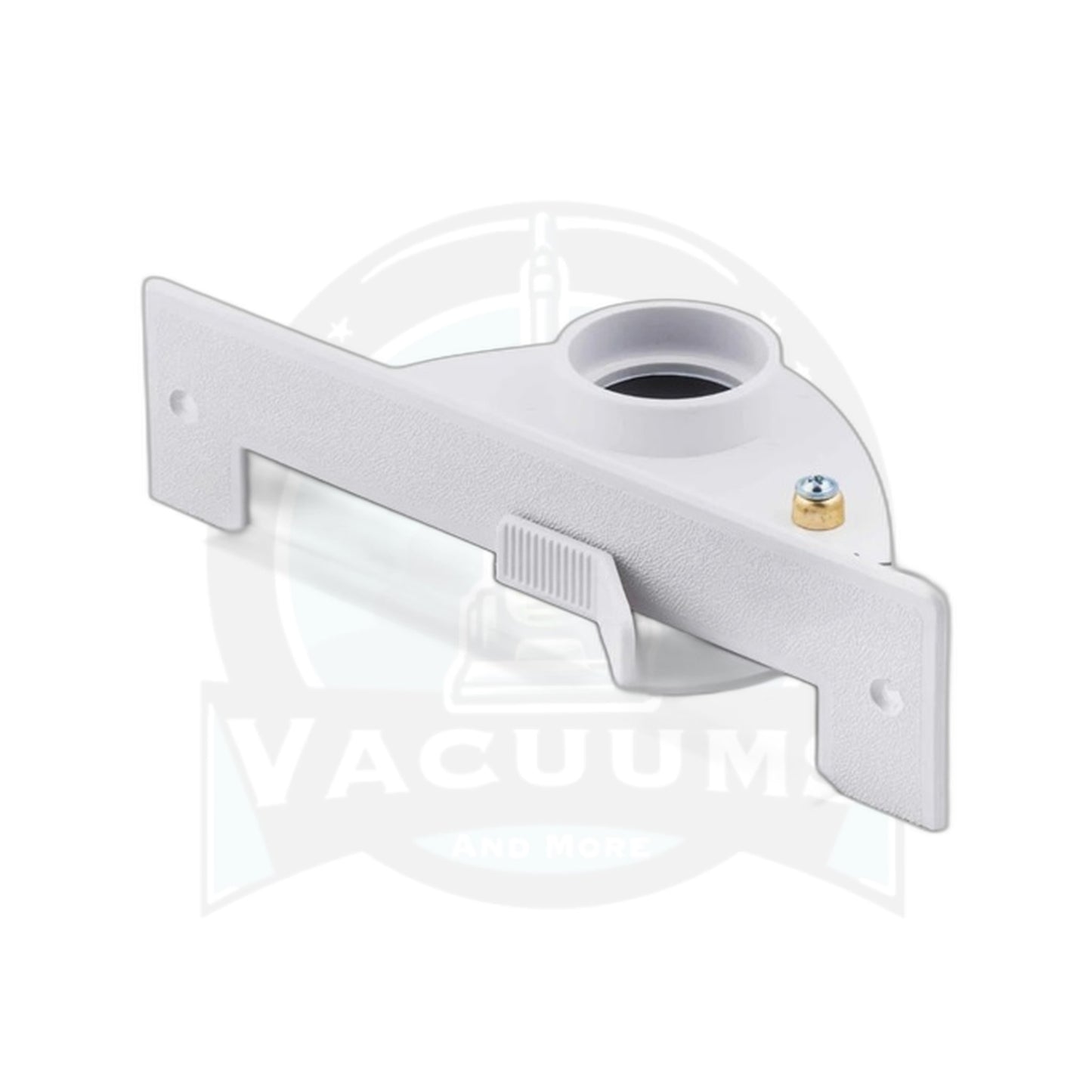 Vac N Clean VacPan White Replacement Toe-Kick Sweep Inlet