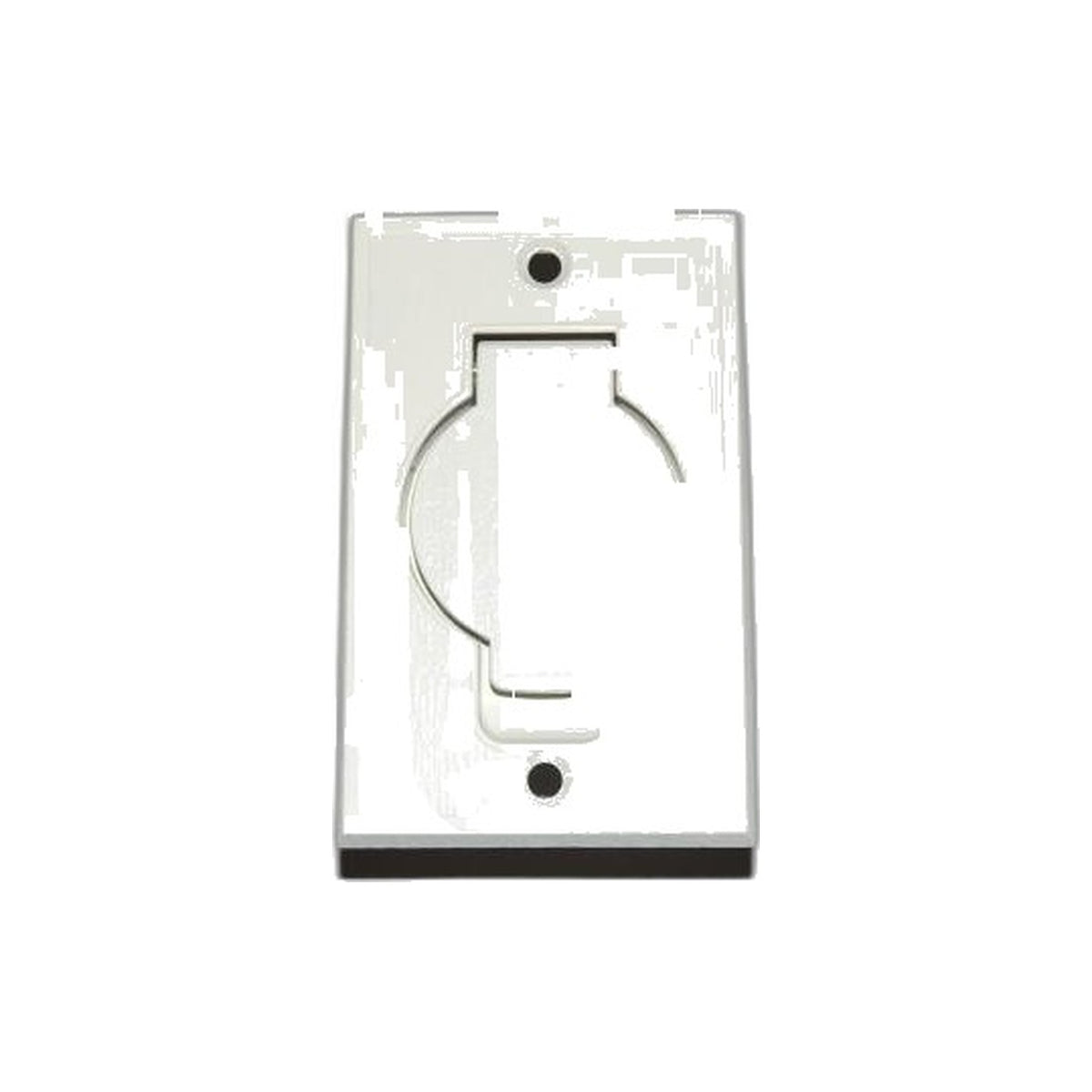 Beam Central Vacuum Flush Mount Inlet - Bisque