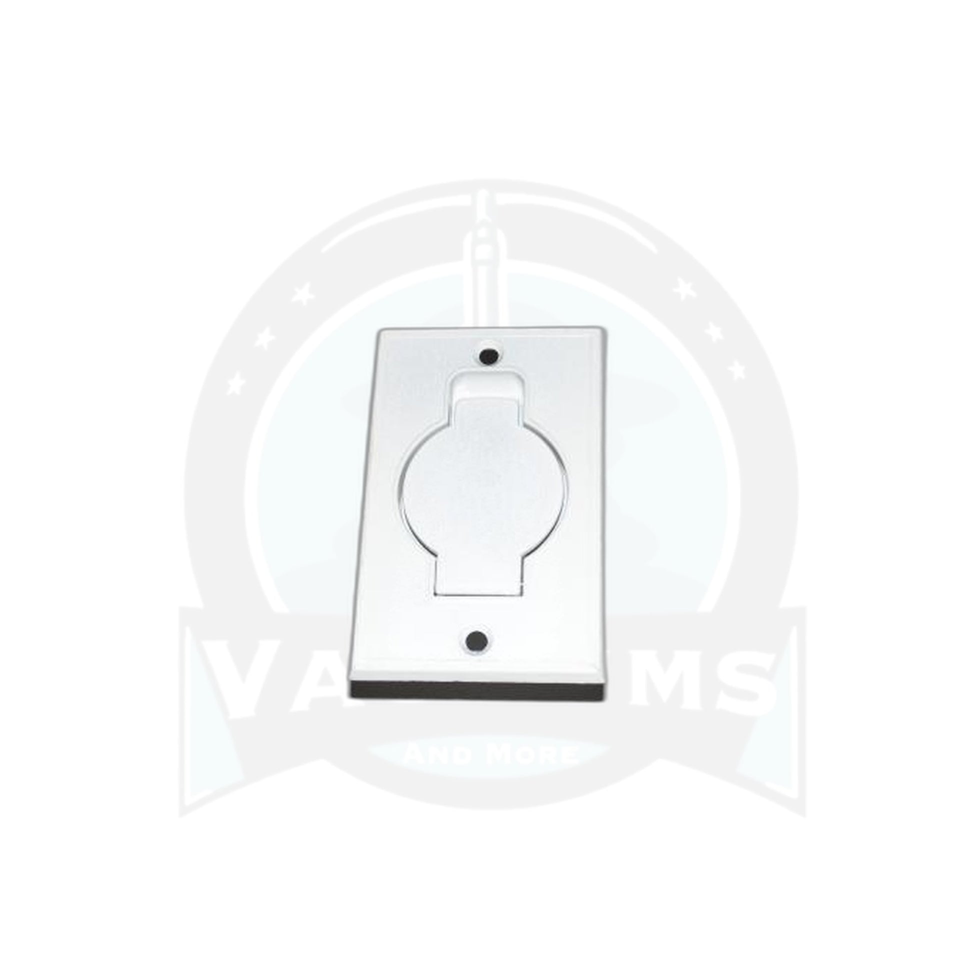 Flush Mount Inlet - White, Beam Central Vacuum - Beam