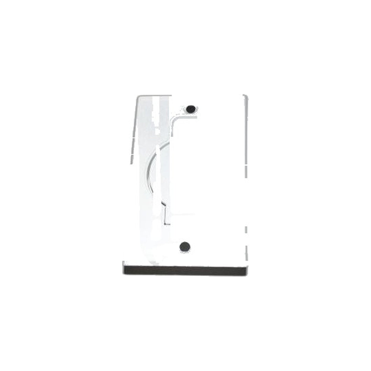 Beam Central Vacuum Flush Mount Inlet - White