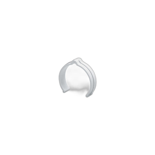 Vaculine Pipe Quick Clip for Low-Voltage Wire, White
