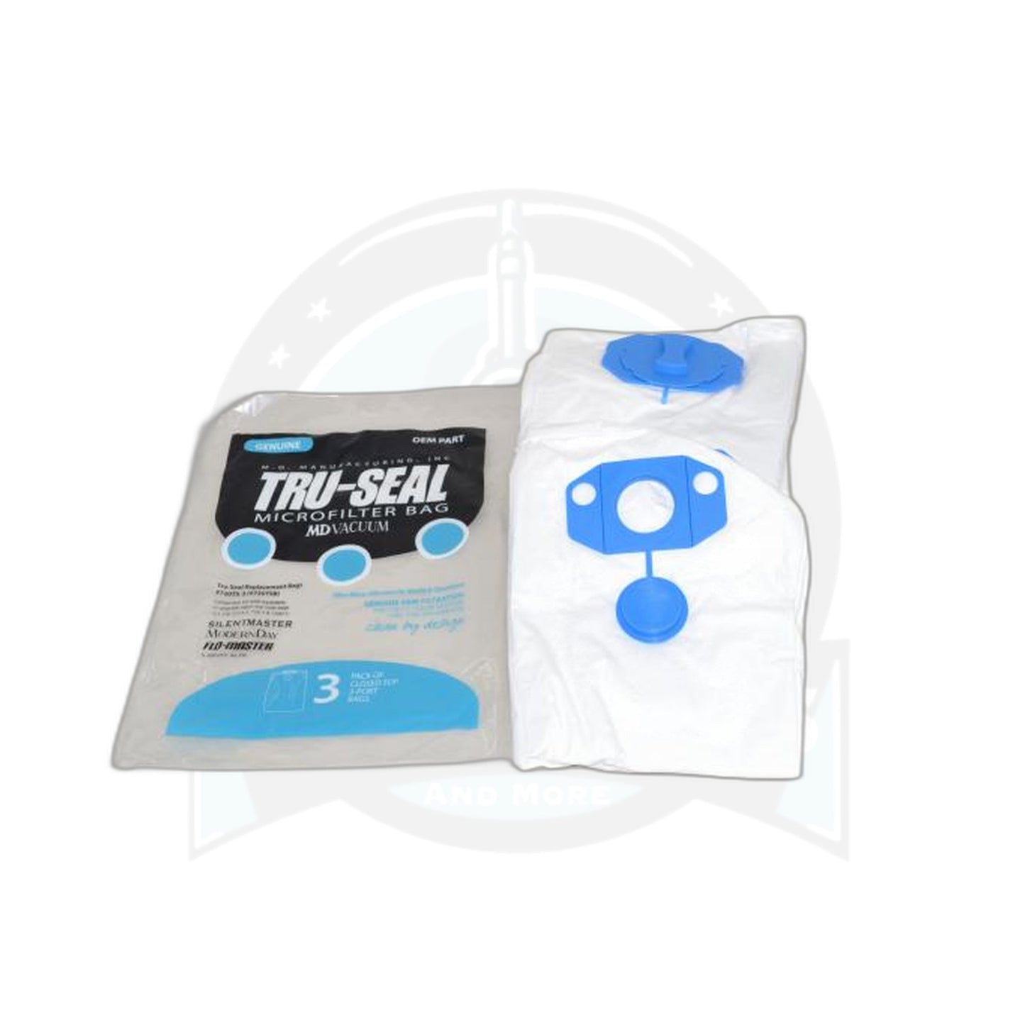 Modern Day True Seal Allergen Paper Bags 3-Pack