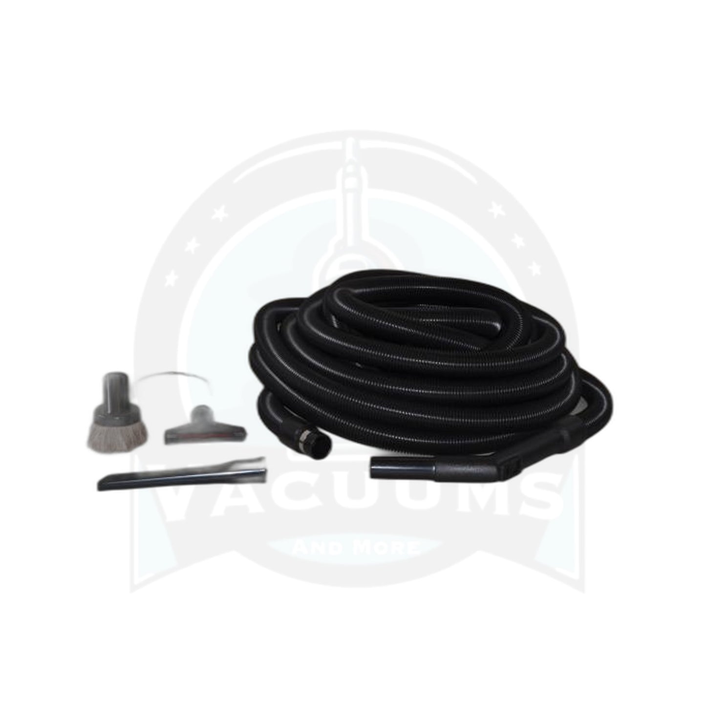Central Vacuum Garage Kit - 50 Foot Crushproof Hose with Tools, Titan T3