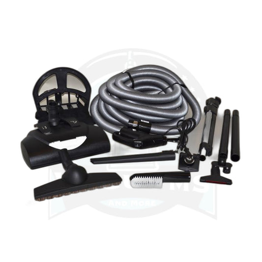 Central Vacuum Ultimate Kit 30-Foot with EBK360 Power Nozzle - Fit All