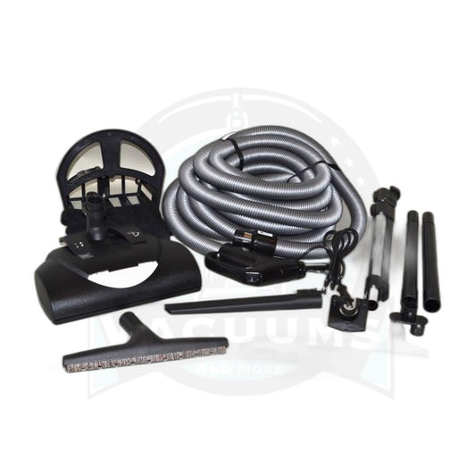 Central Vacuum Ultimate Kit 35-Foot with EBK360 Power Nozzle - Fit All