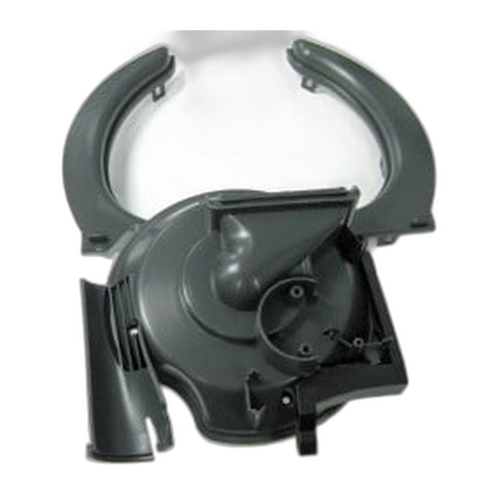 SEBO Complete Motor Cover with Inlet Seal, Rewind Lever and Spring for AIRBELT D1 Turbo and D4 Premium