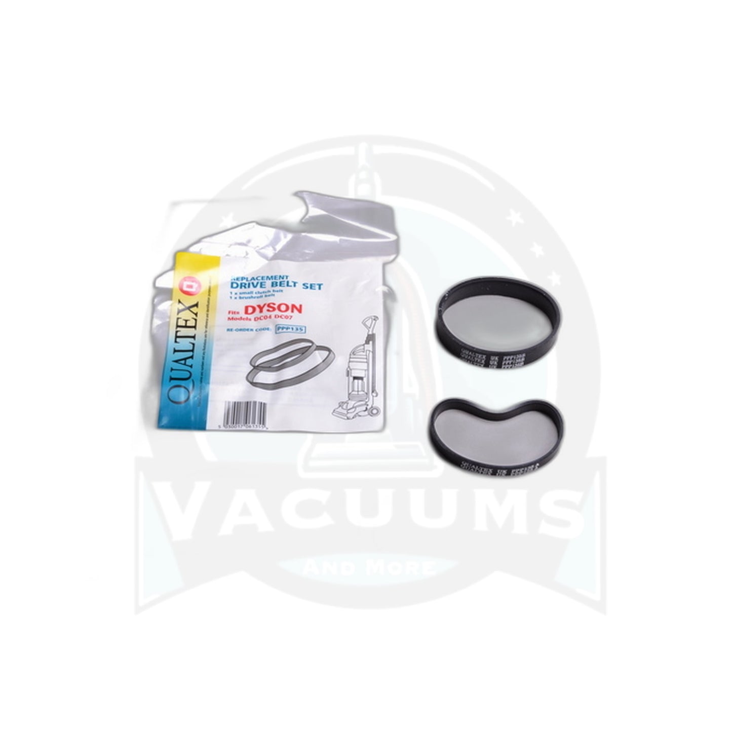 Dyson Clutch Belt 2-Pack for DC04, DC07, DC14 and DC33 - Dyson