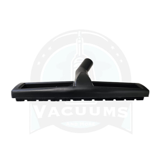 Universal 14" Floor Brush With Nylon Bristles & Wheels, 1-1/4" Fit