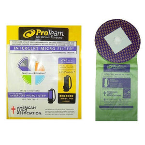 ProTeam 100291 Intercept Micro Bags, 10-Pack