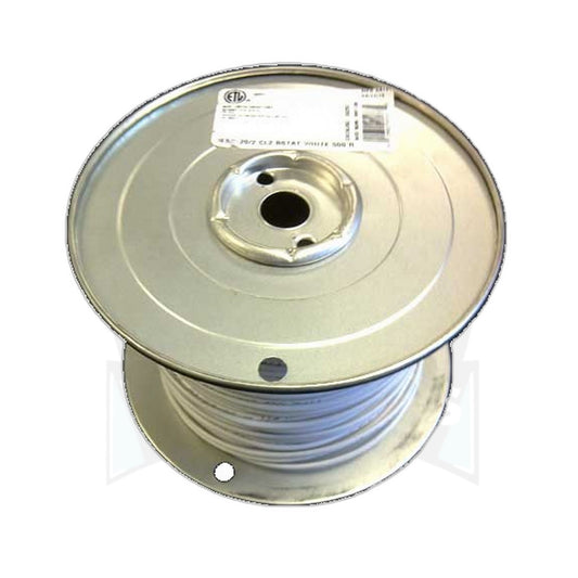 Low Voltage Wire 20/2 Solid Core, 500' Reel, White or Brown