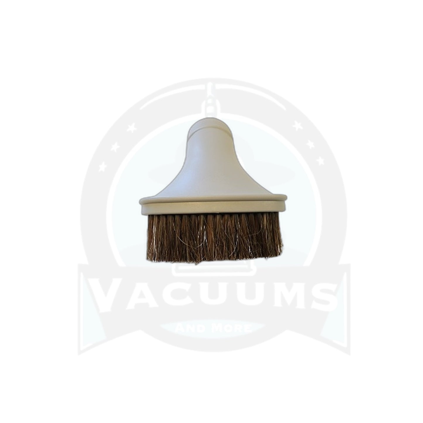 Universal 1-1/4" Dust Brush Vacuum Attachment, Light Grey