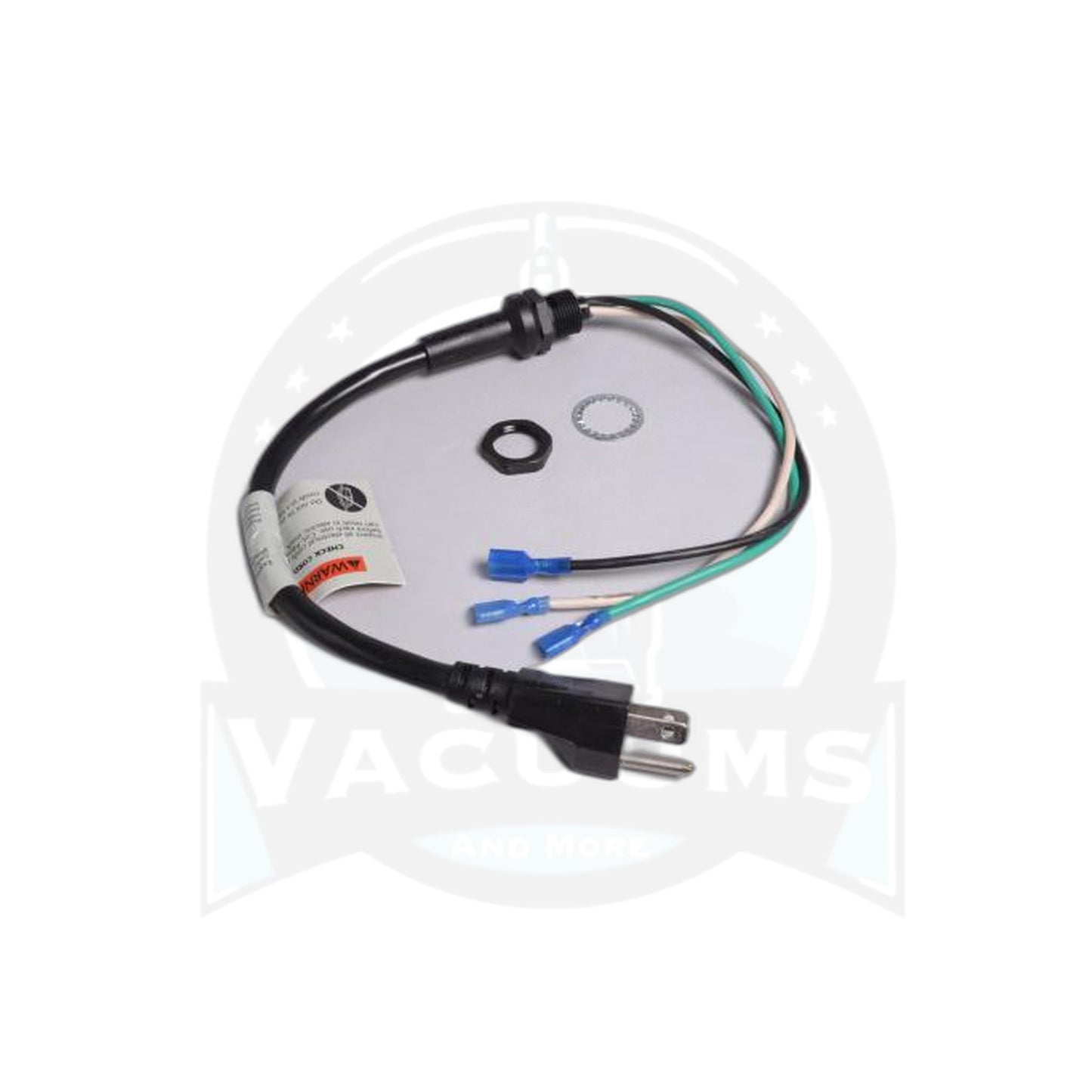 Power Cord - ProTeam Canister, 18", 16/3 with Strain Relief - Vacuums and More