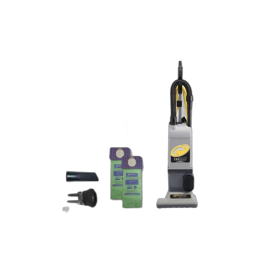 ProTeam 1200XP ProForce Upright with Tools, HEPA, 12", Gray
