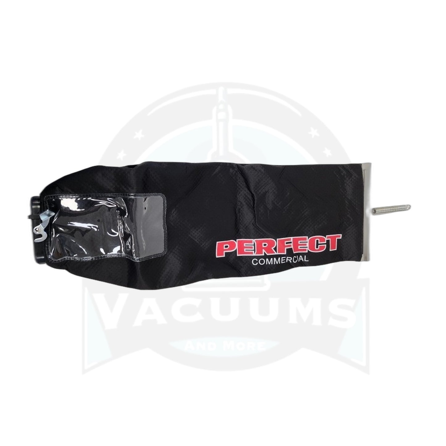 Perfect Dual Purpose Cloth Bag, Black - Shake-Out or Paper Bag, CH202 HEPA
