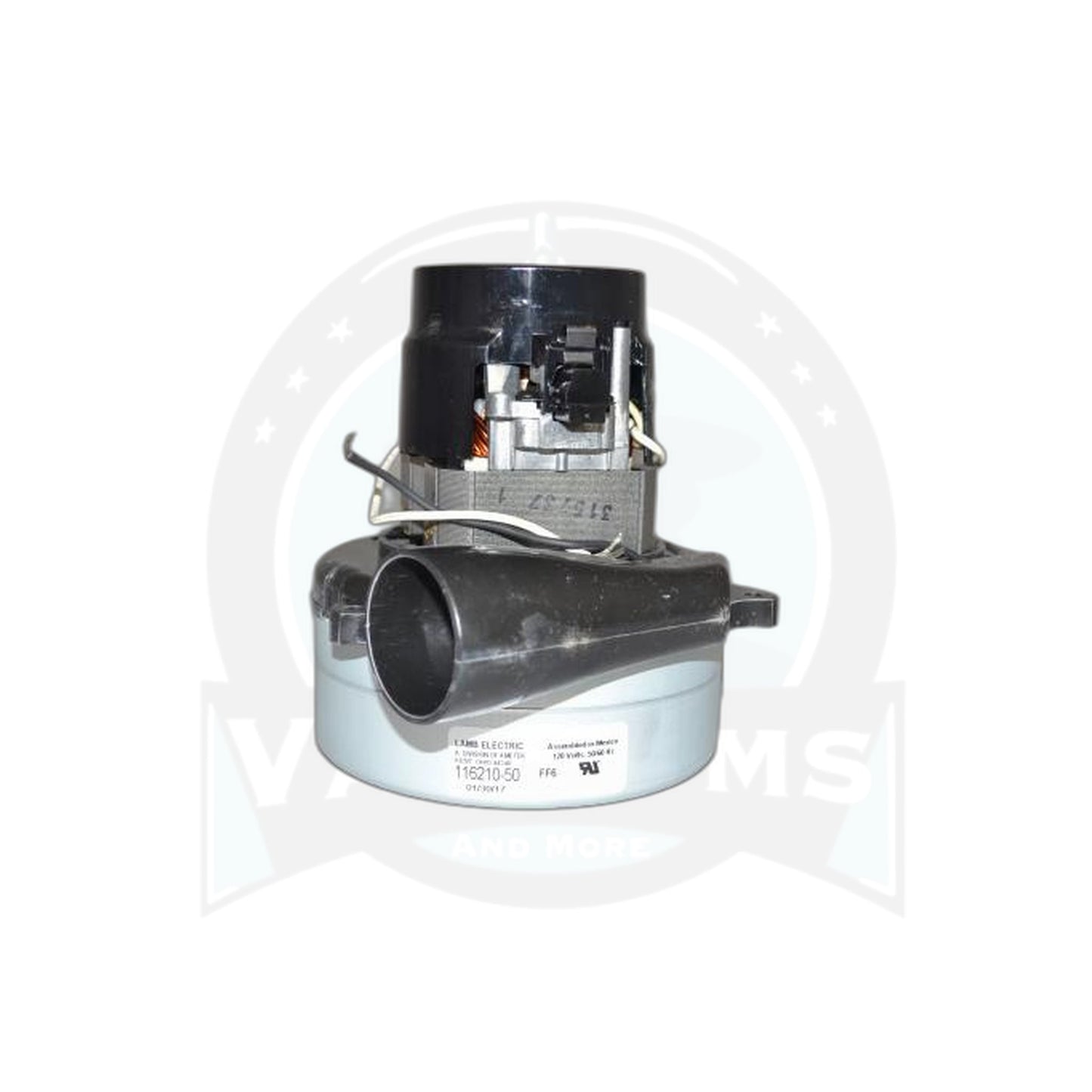 Motor - Ametek Lamb 5.7", 120V, 2-Stage Tangential Bypass