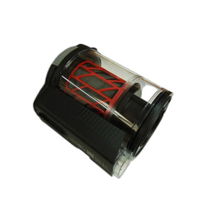 Miele Triflex HX2 Dust Bin Separator Assembly — Red (RTMT) 11627049