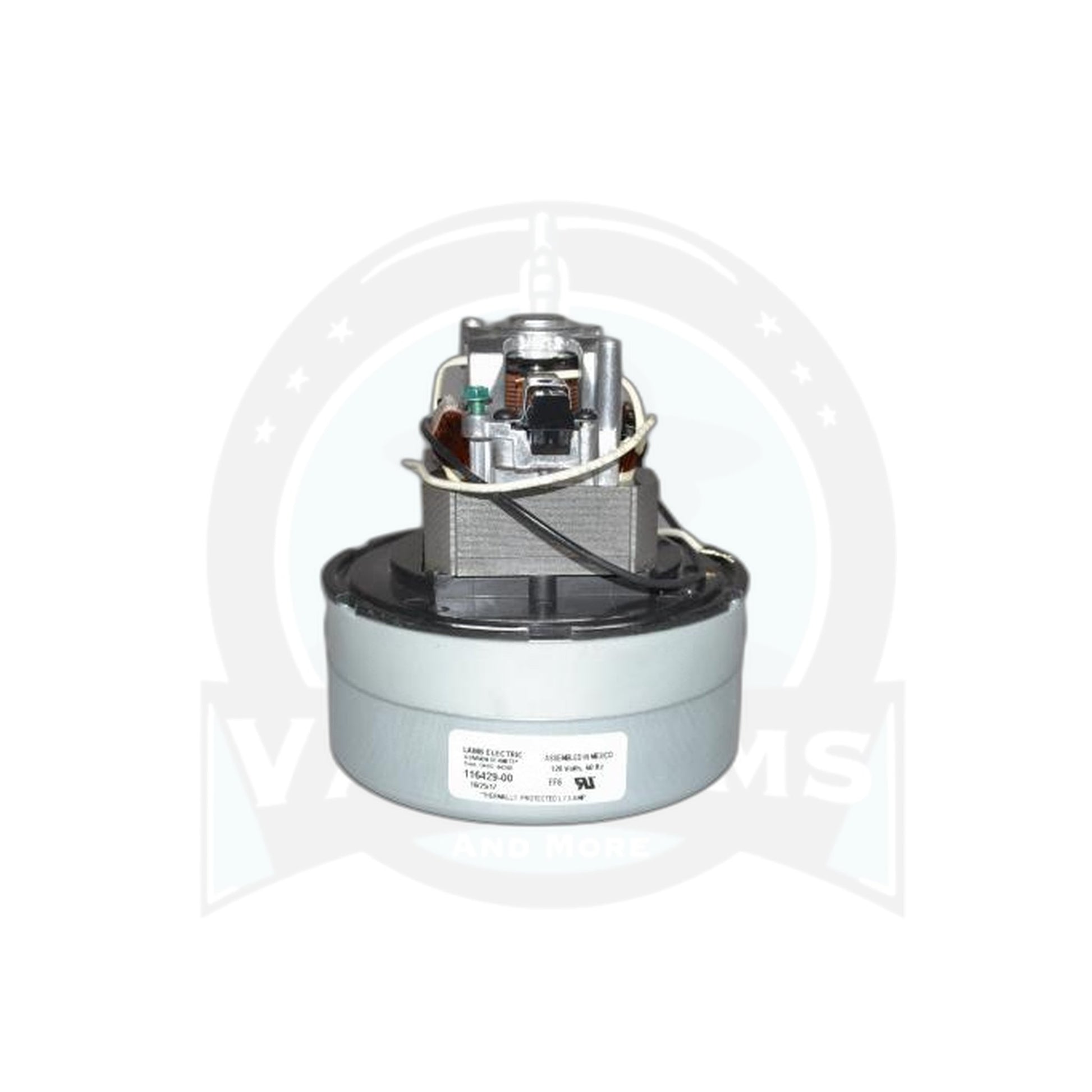 Thru-Flow Motor - Lamb 2-Stage, 5.7", 120V, Ball/Sleeve Bearing - Lamb