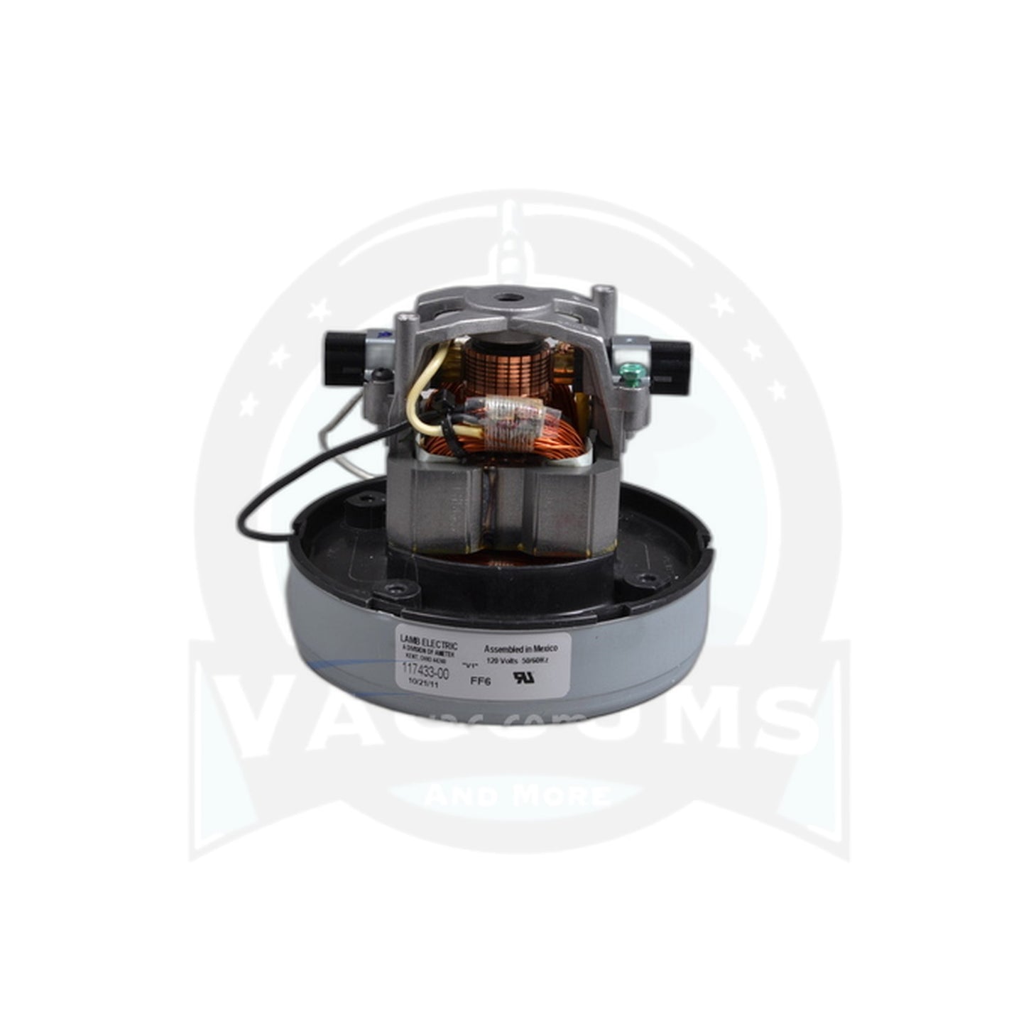 Lamb Through-Flow Motor - 5.7", 120V with Thermal Protector