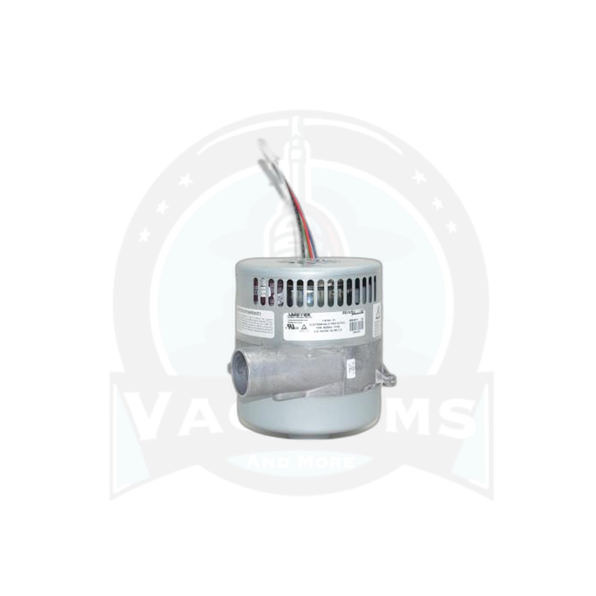 Brushless Blower Motor - Ametek Windjammer 5.7", 120V, 2-Stage - Vacuums and More