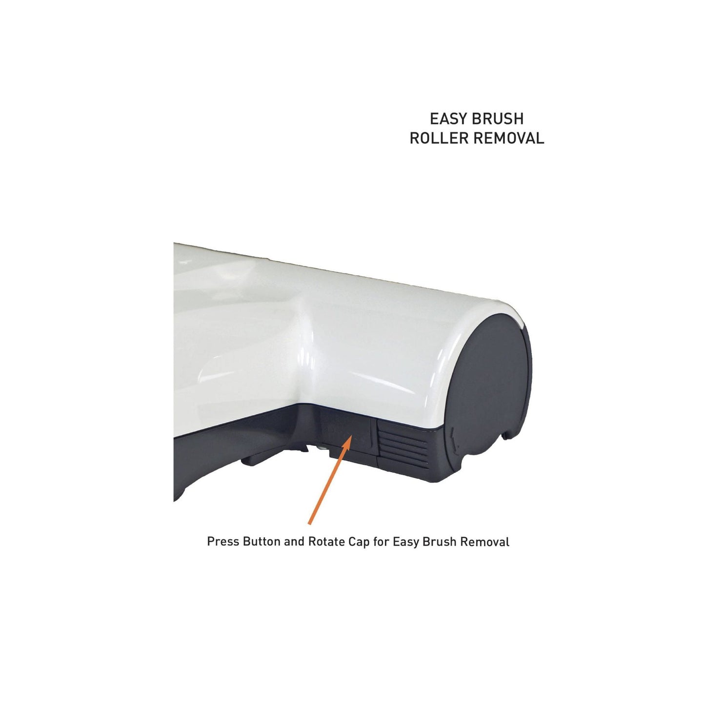 SEBO ET-2 Power Head with On/Off Switch for FELIX and C3.1 — White
