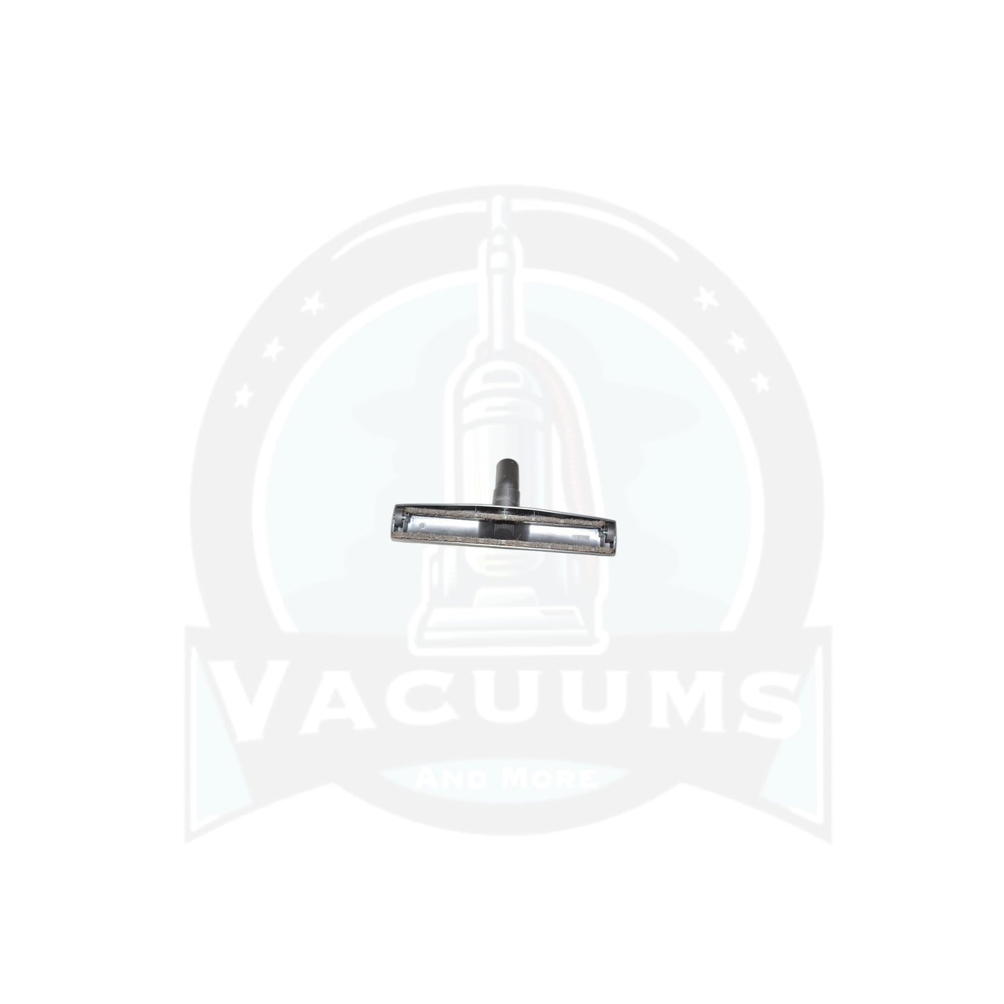 Wessel Werk Black Floor Brush - 1 1/4" - 12.5" with Wheels - Horsehair Bristle - Image 2