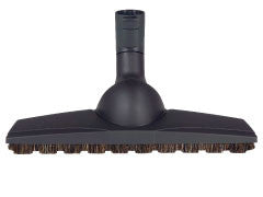 Parquet Floor Brush w/button lock, Turn and Clean Style, for AIRBELT D, E, and K (gray black)