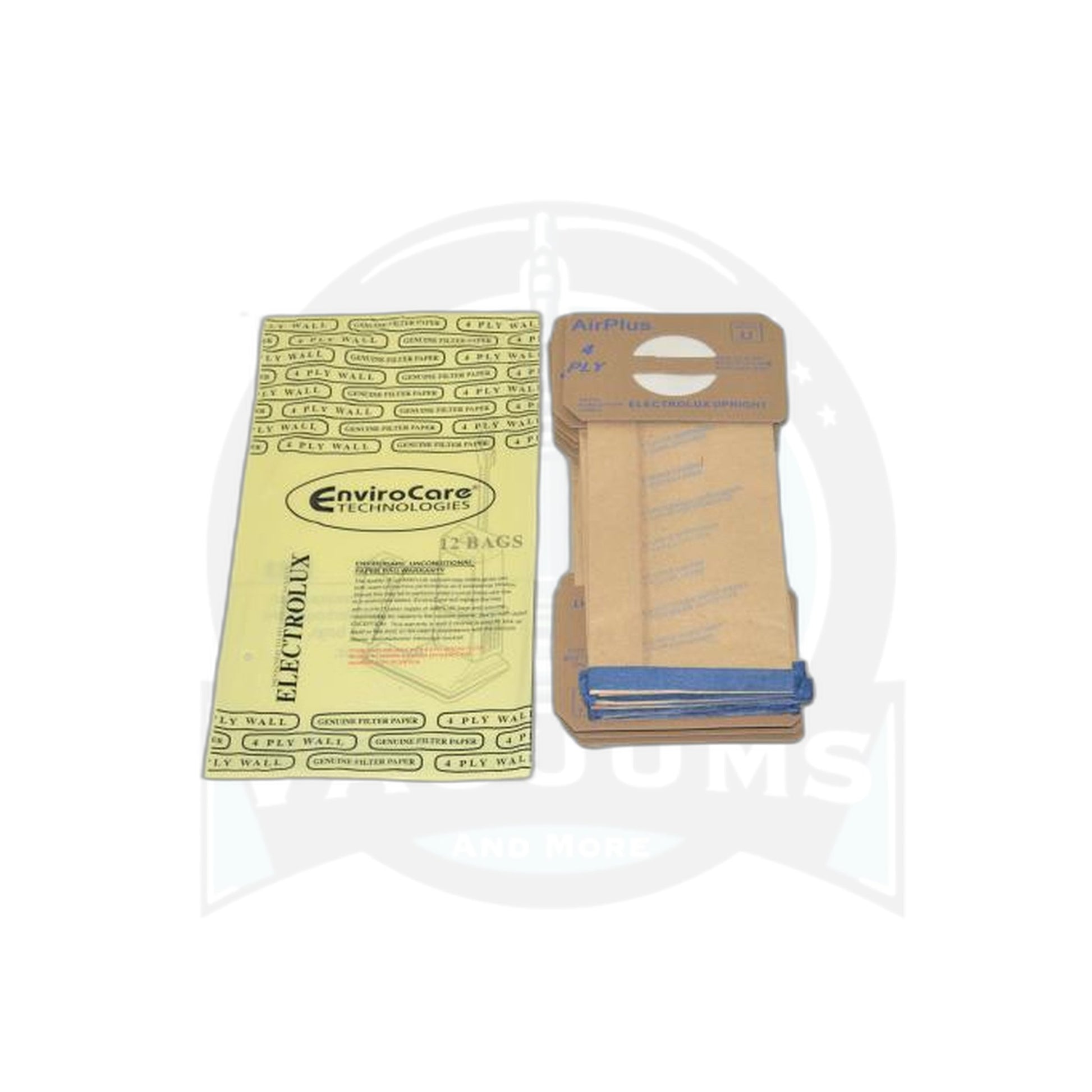 Electrolux Type U Upright Paper Bags - 12 Pack, 4-Ply - Electrolux