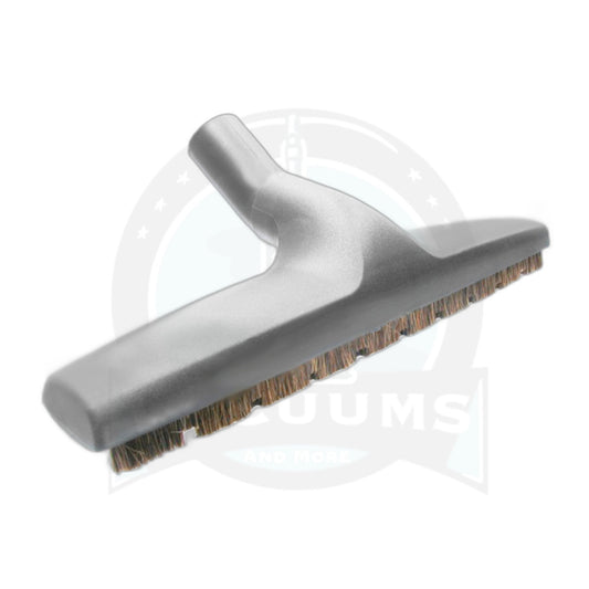 Wessel-Werk D320 12-1/2" Floor Brush, 1-1/4" Fit, Light Grey/Wheels