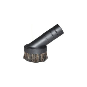 Commercial 1-1/2 Inch Horse Hair Dust Brush - Black
