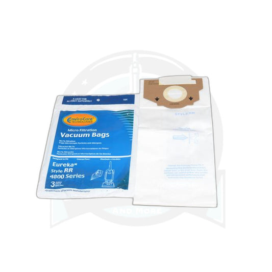 Style RR Upright Micro Paper Bags - Eureka, 3 Pack (Envirocare Replacement) - Eureka