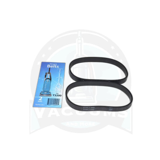 Titan T3200 Upright Vacuum Flat Belt 2-Pack - Titan