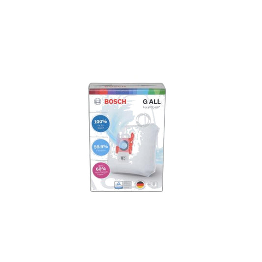 Bosch Type G Paper Bags - Compact Canister, 4-Pack