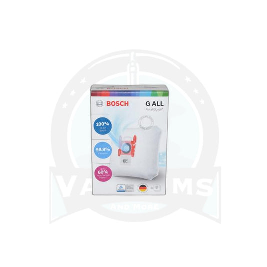 Bosch Type G Paper Bags - Compact Canister, 4-Pack - Bosch