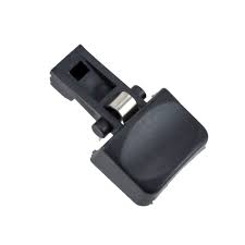 Release Button with leaf spring, for ET-1, ET-2, ET-C, ET-H, and DISCO swivel necks (gray black)