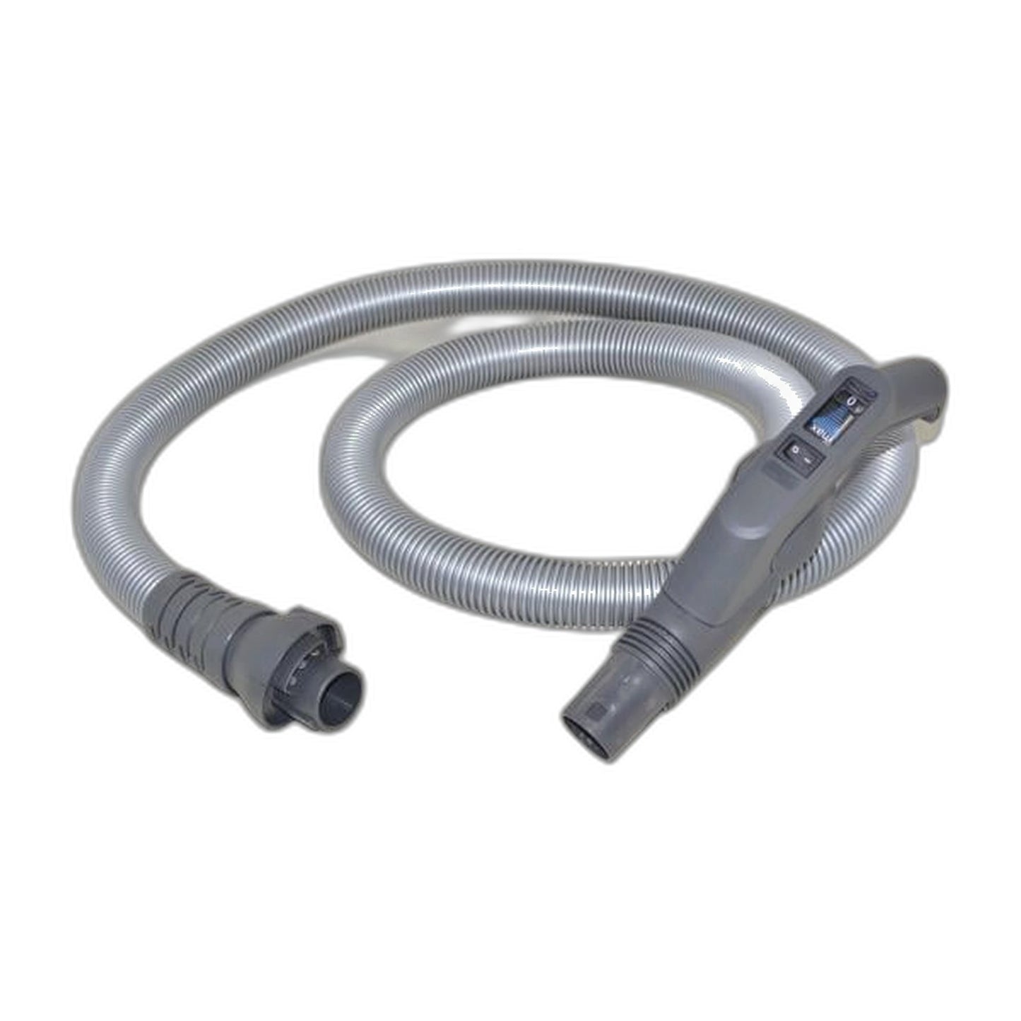 SEBO Hose and Handle Assembly with Dual Controls for AIRBELT K3 Premium and C3.1 — Gray Black